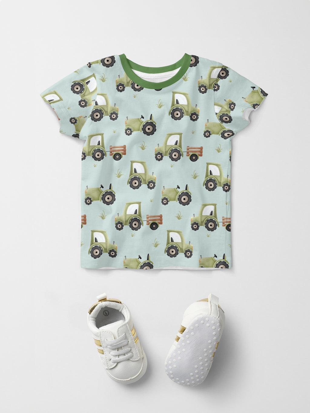 Jersey Stoff - Traktor