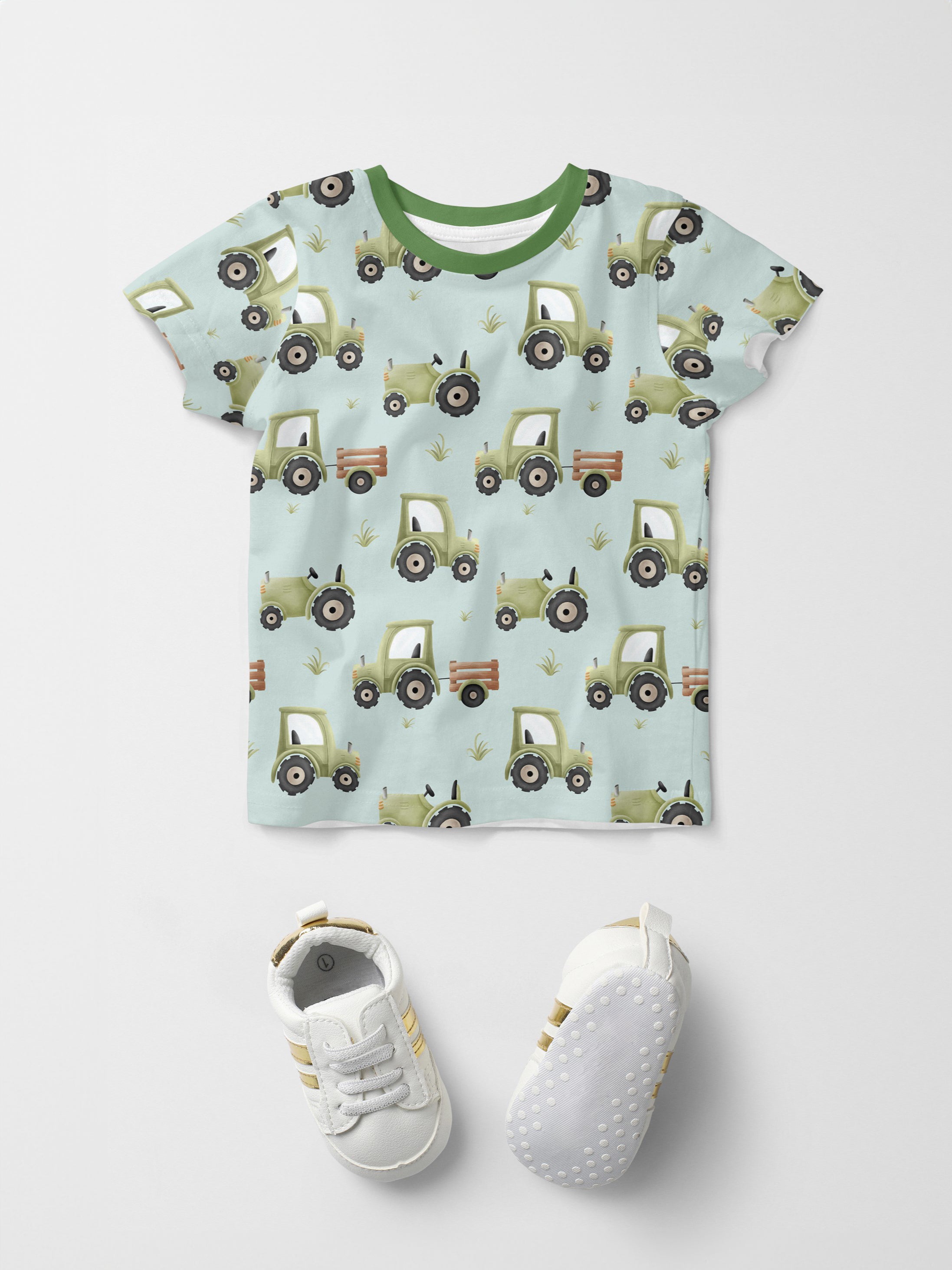 Jersey Stoff - Traktor