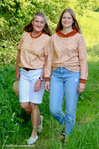 Jersey Stoff - Igel Natur