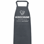 Kochschürze - Bei "Name" schmeckt's am besten!