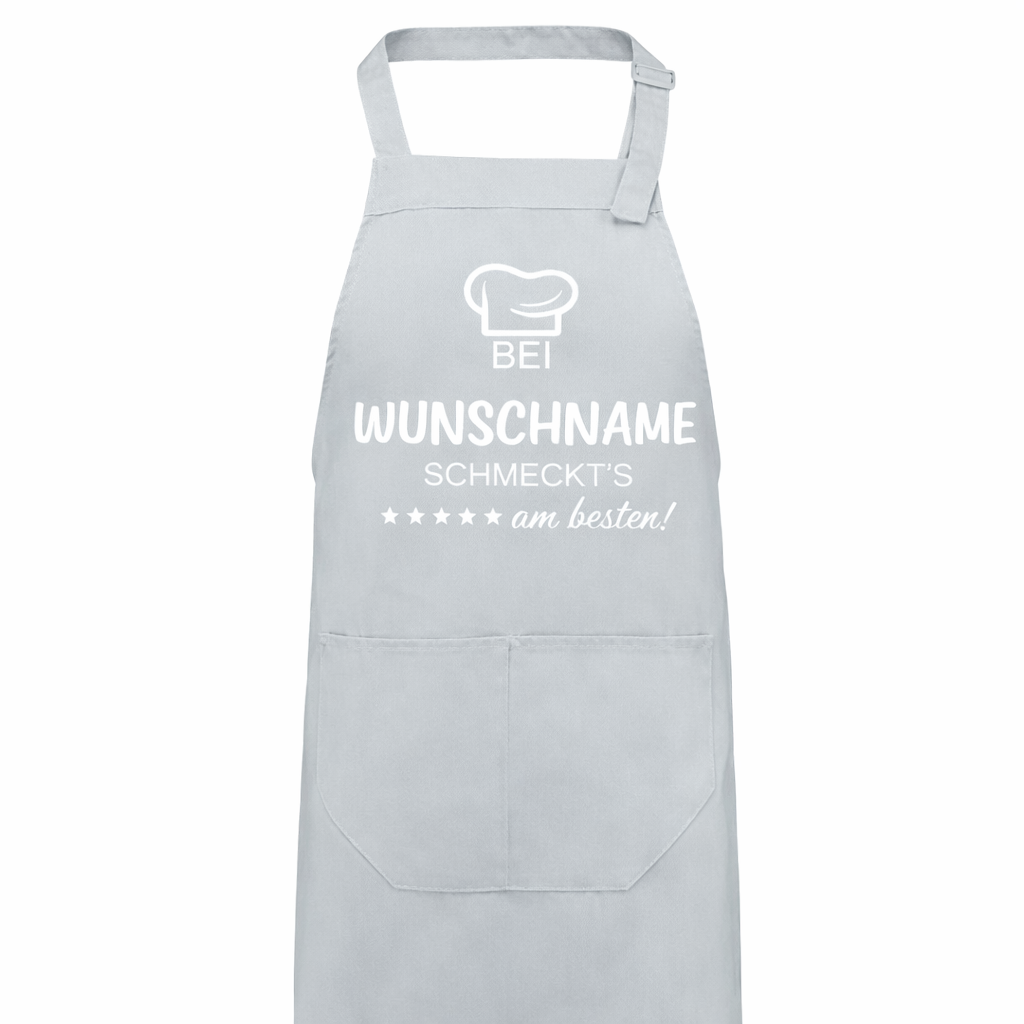 Kochschürze - Bei "Name" schmeckt's am besten!