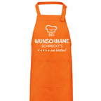 Kochschürze - Bei "Name" schmeckt's am besten!