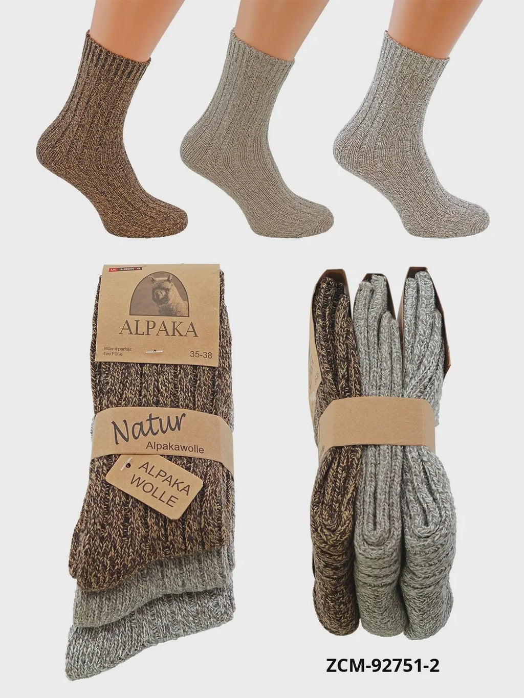 Socken - Alpaka Wolle