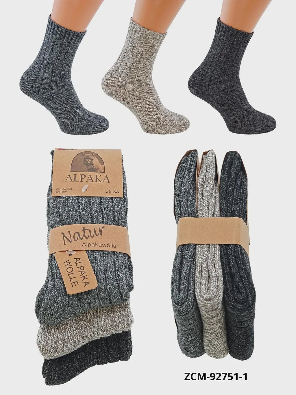 Socken - Alpaka Wolle