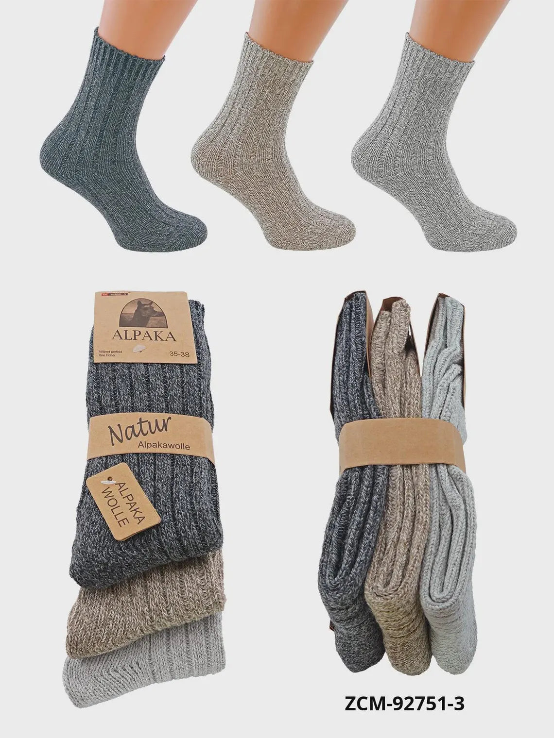 Socken - Alpaka Wolle